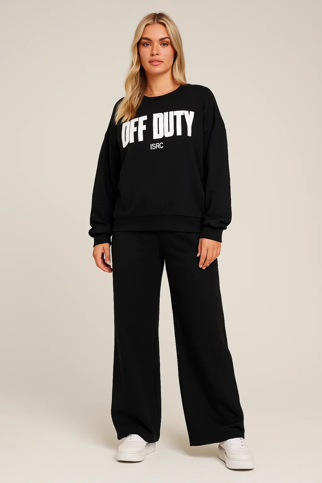 Felpa OFF DUTY Logo | Fit Relaxed