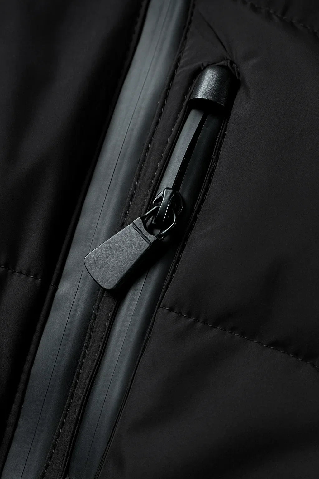 Giacca Puffer Essenza con Cintura | Resistente all'Acqua | Invernale Isolata