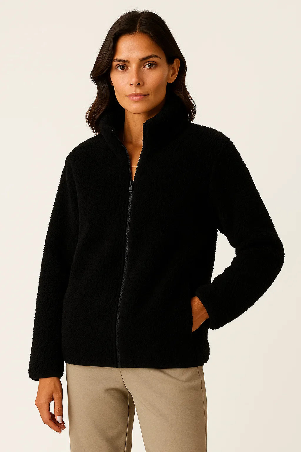 Giacca Fleece Zip | Polar Soft | Vestibilità Regolare