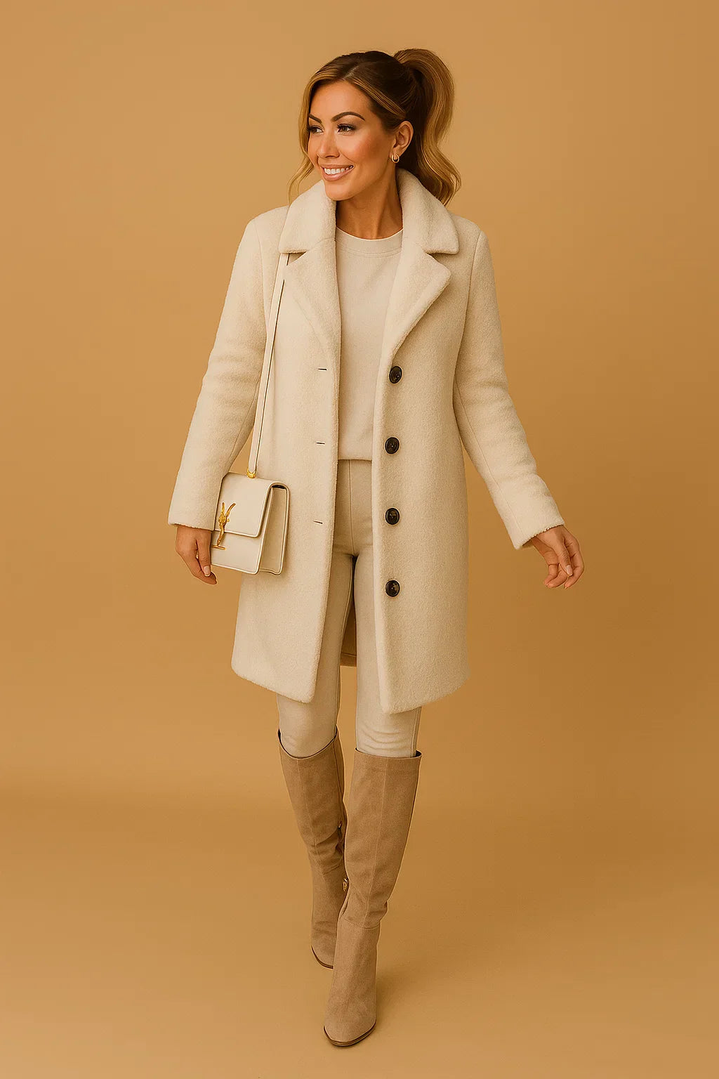 Cappotto Long Teddy Essenza | Finish Morbido