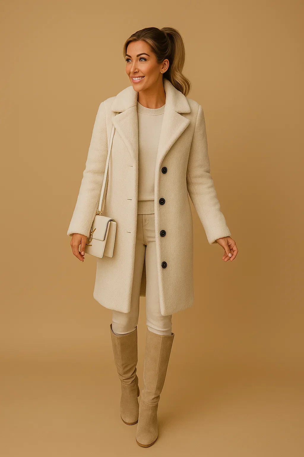 Cappotto Long Teddy Essenza | Finish Morbido