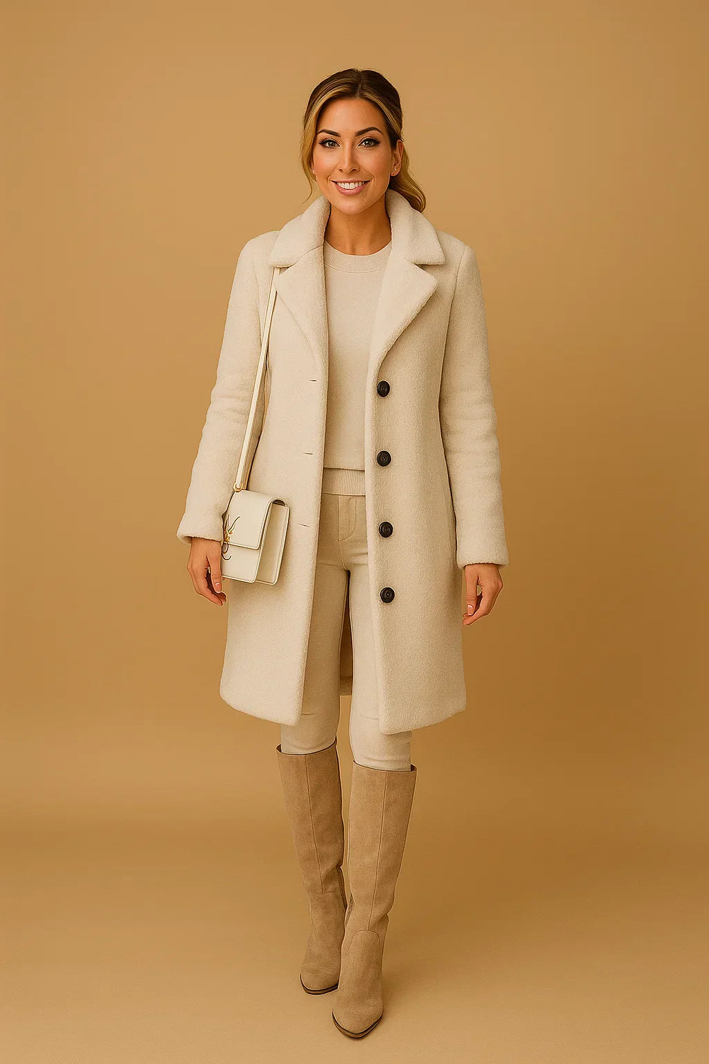 Cappotto Long Teddy Essenza | Finish Morbido