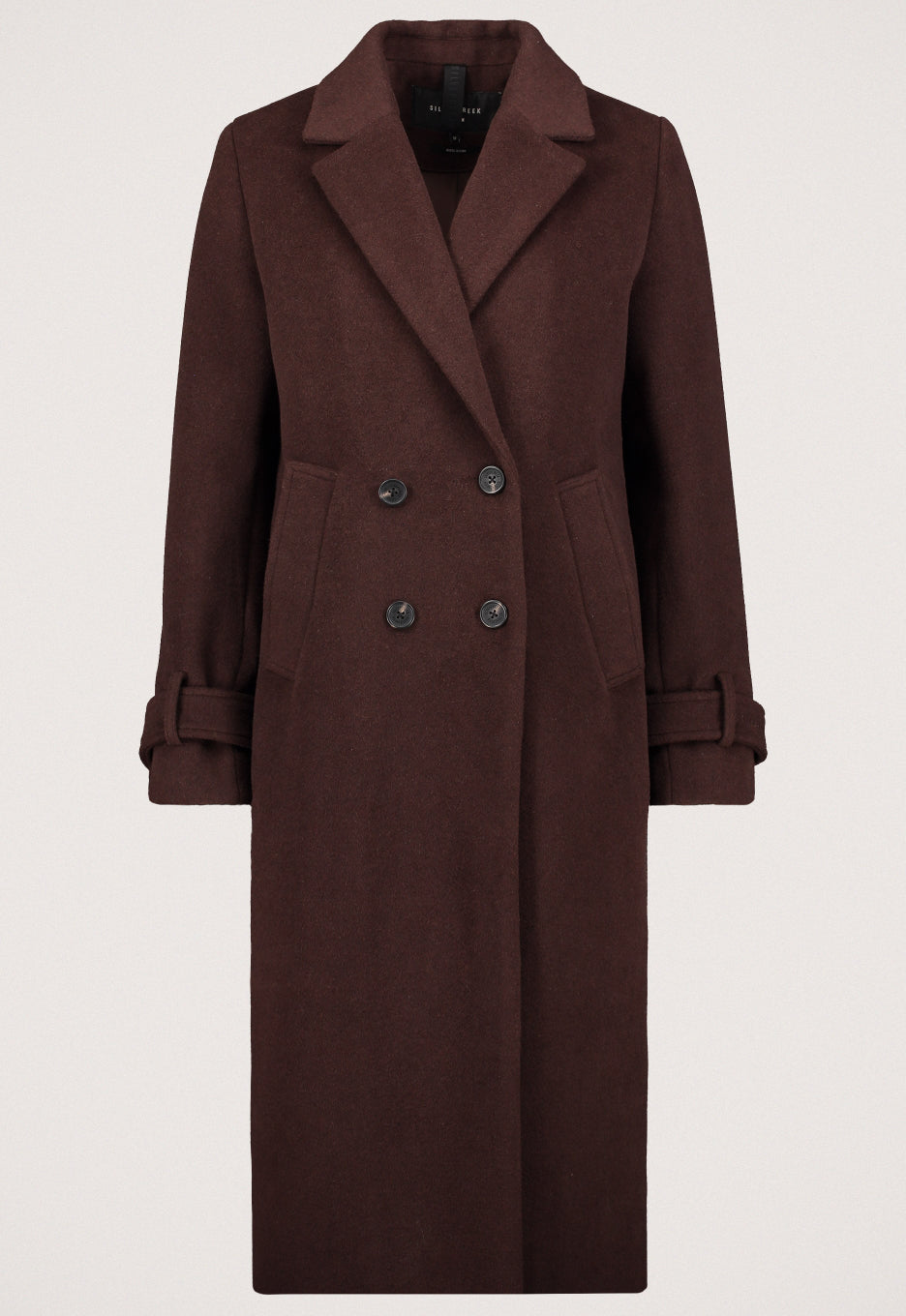 Cappotto Lungo in Misto Lana Essenza | Doppio Petto Fit Classico | Eleganza Invernale