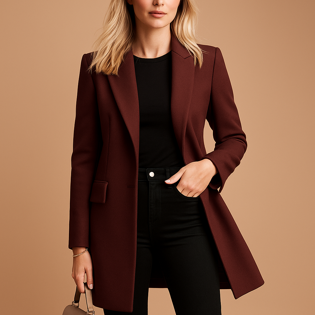 Cappotto Lungo in Misto Lana | Sottile | Silhouette Moderna