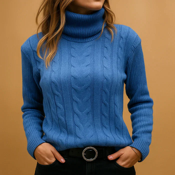 Maglione Jersey Turtleneck | Silhouette Fitted | Essenziale Invernale