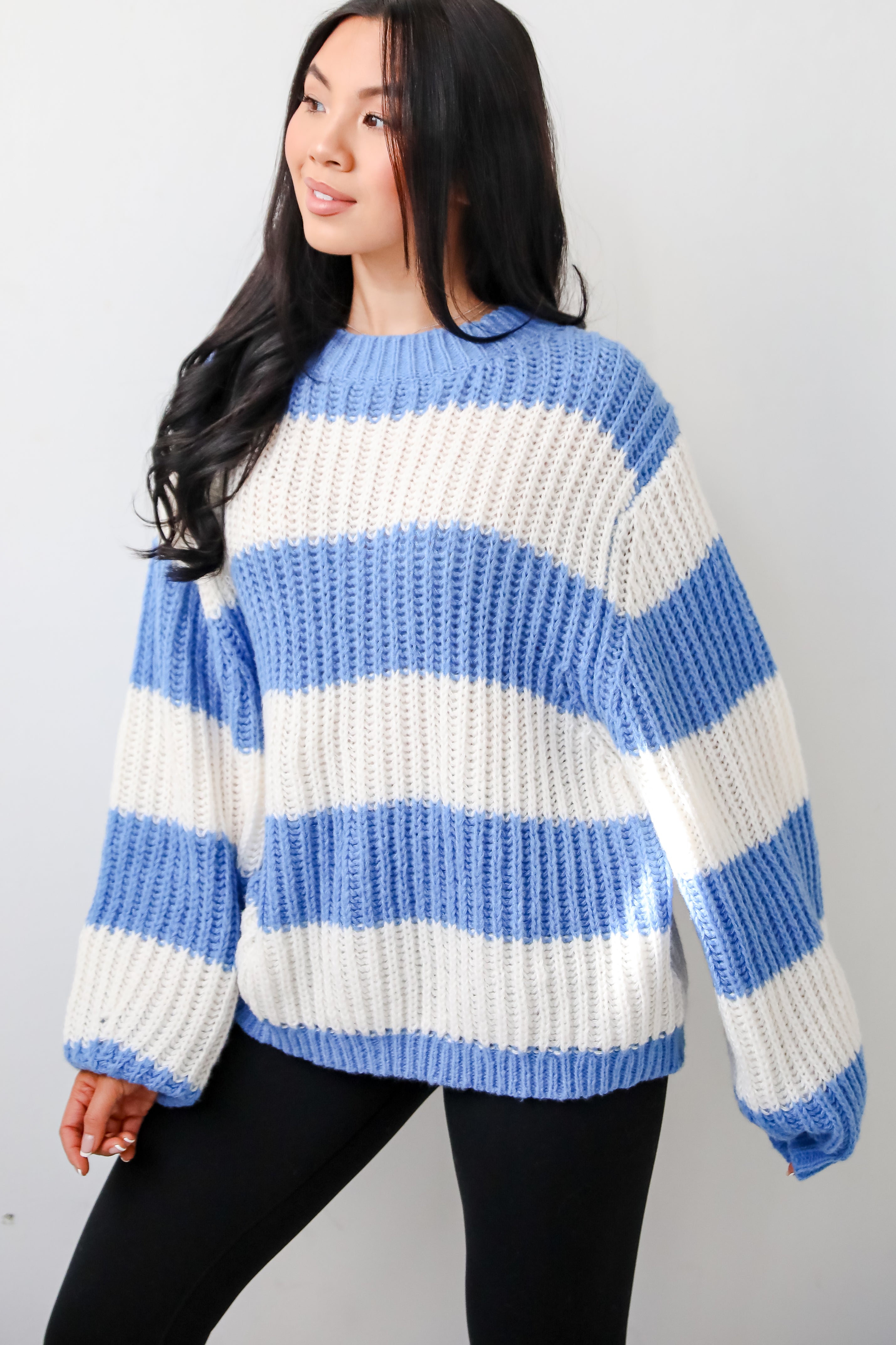 Maglione Oversized a Righe | Jersey Morbido | Vestibilità Ampia