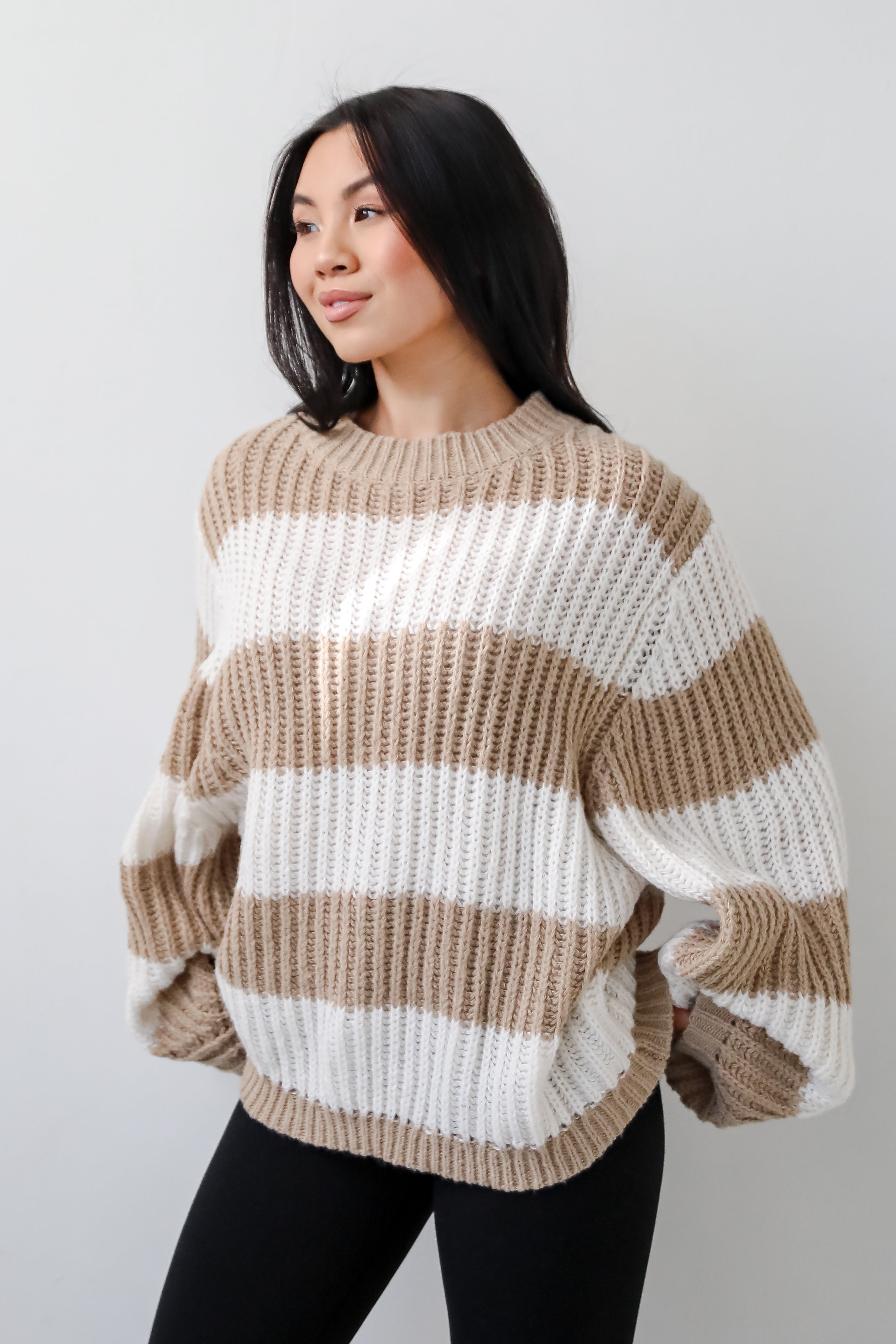 Maglione Oversized a Righe | Jersey Morbido | Vestibilità Ampia